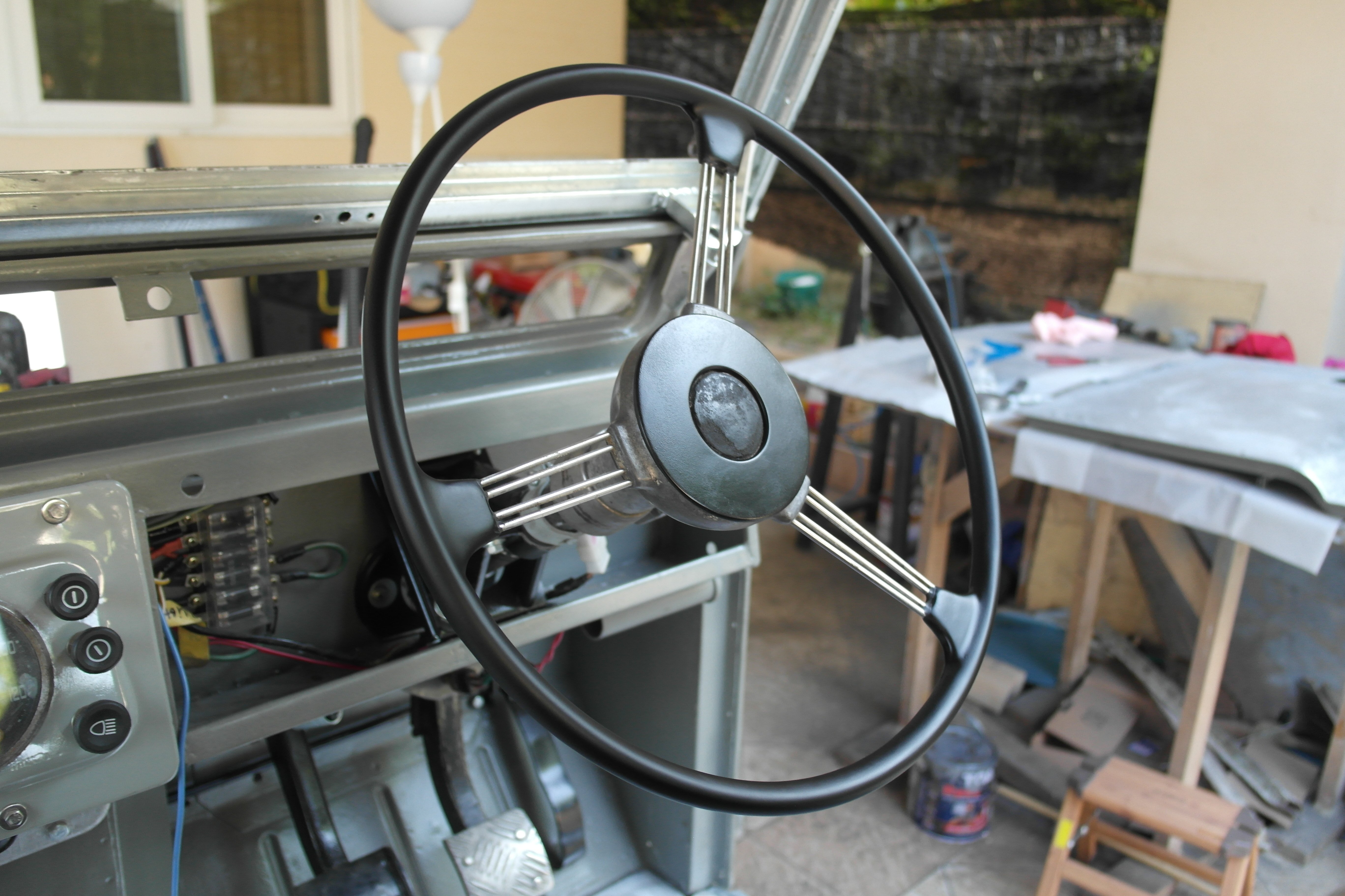 Land Rover Series Banjo Steering Wheel Repair Sections