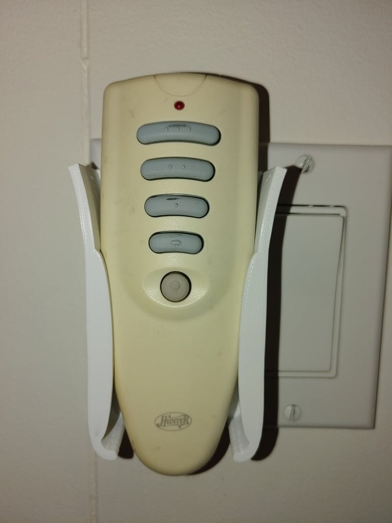 Decora fan remote mount with switch protection