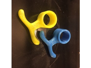 Digitally molded T handle