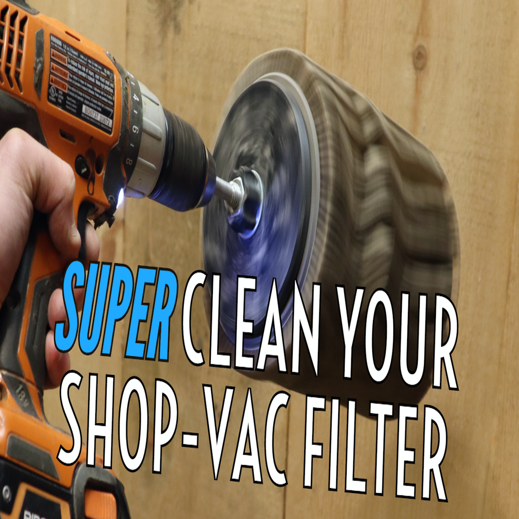 Super Clean Your Shop Vac Filter