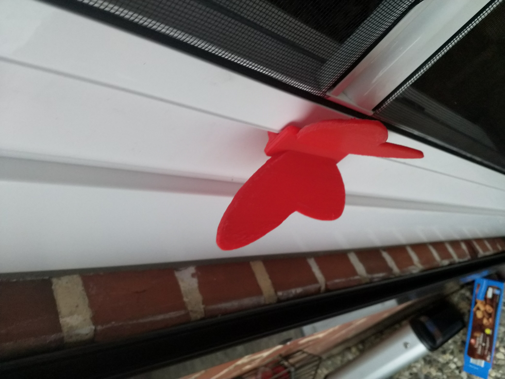 Fly screen door knob