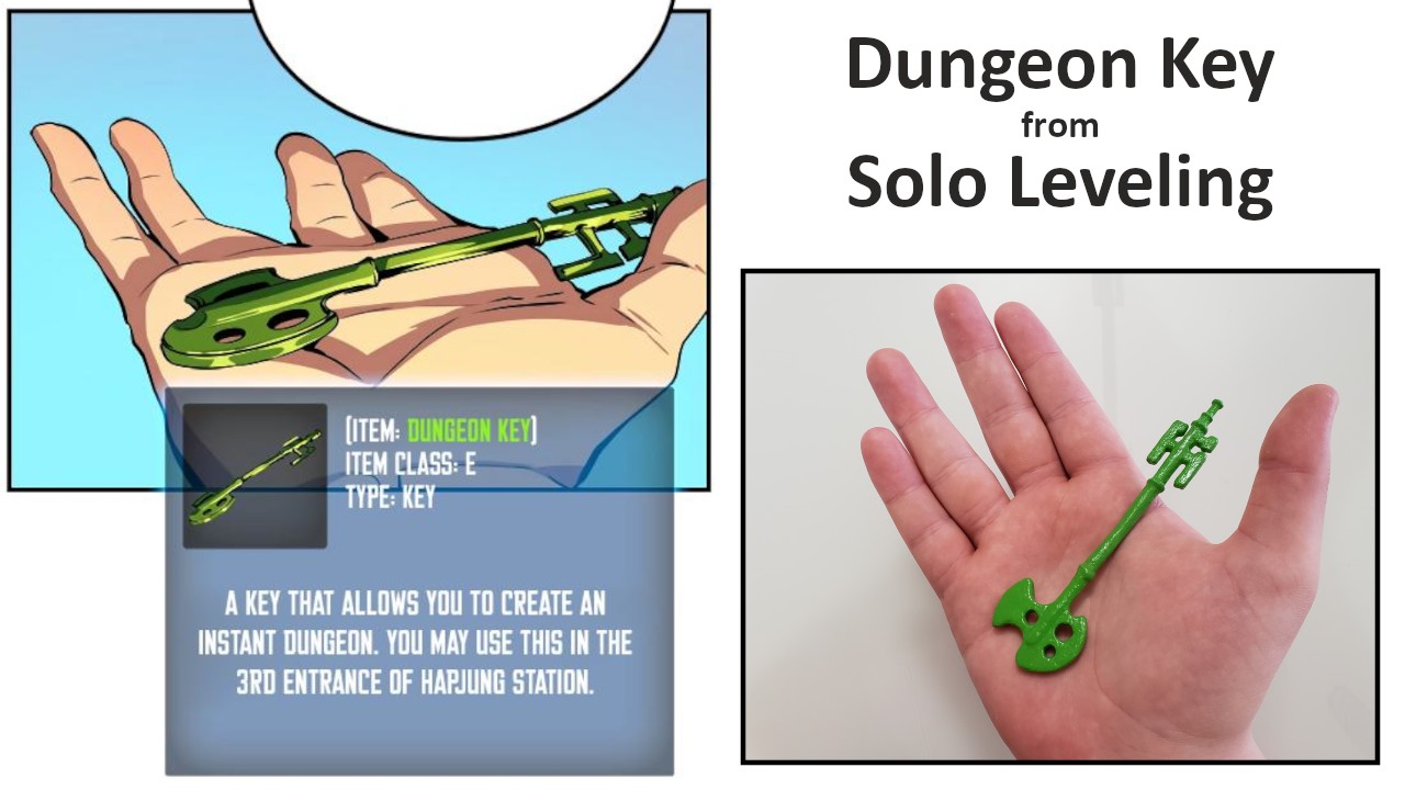 Dungeon Key from Solo Leveling