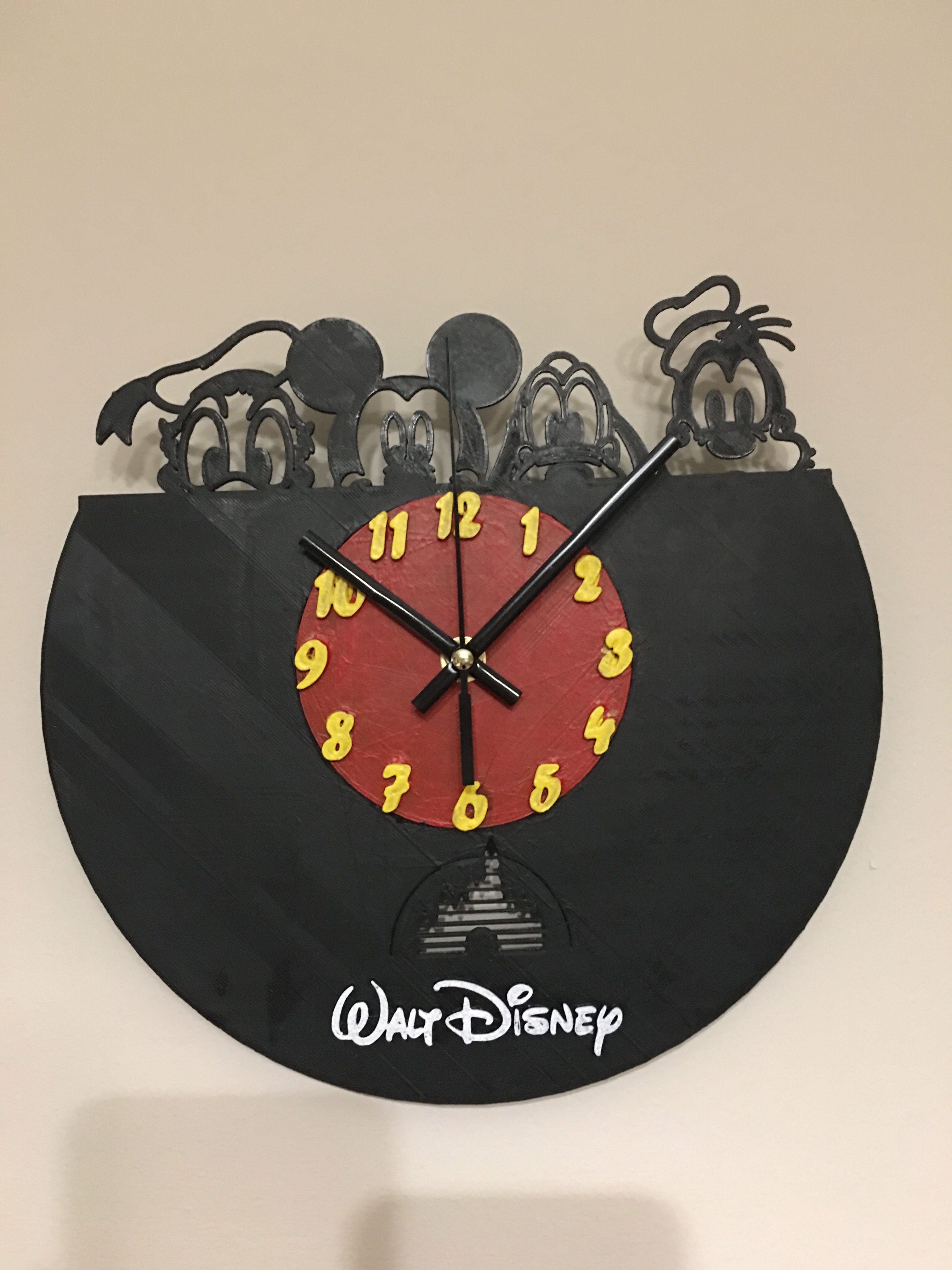 Disney Heroes Wall Clock