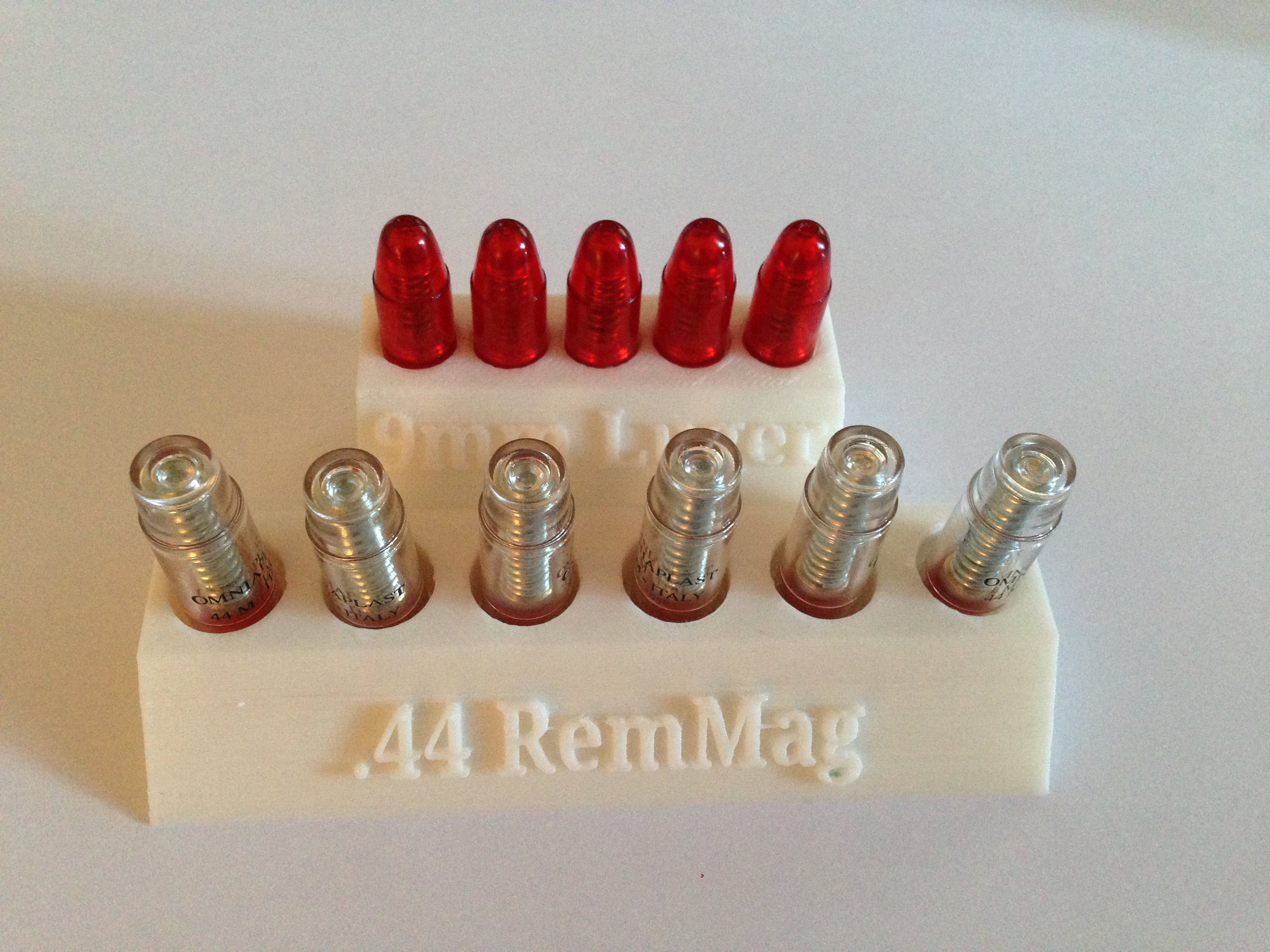 snap cap stand .44 Magnum 9mm Luger