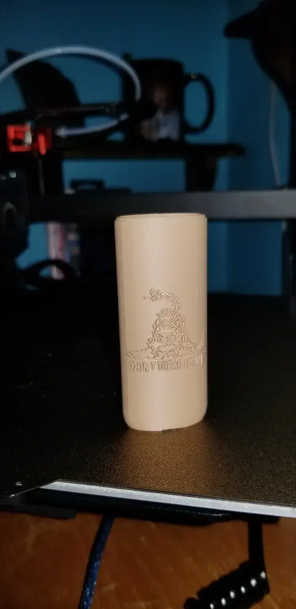 Bic lighter case Gadsden Flag
