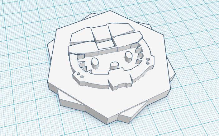 Halo Kitty Armor Badge