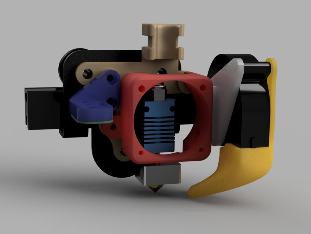 Blowie Mk2 | Custom Fan Duct for Alfawise U30 & U20 | Longer lk4 pro