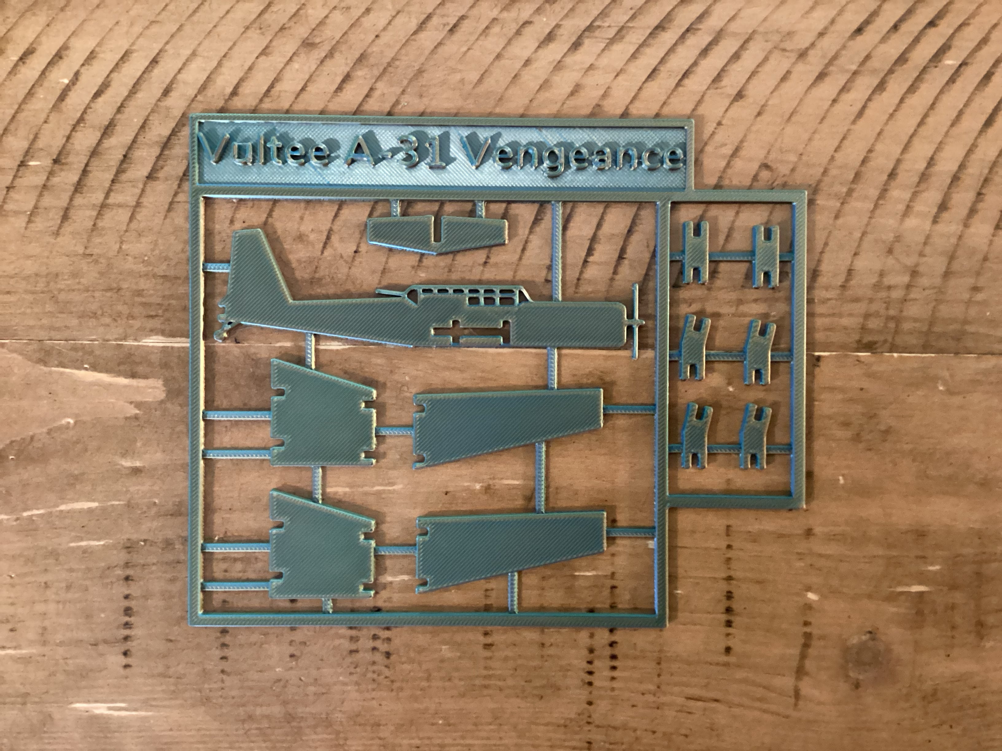 Vultee A-31 Vengeance Kit Card
