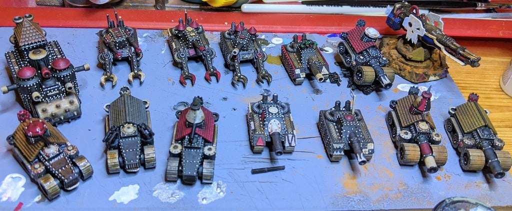 Space Orc Epic Vehicles