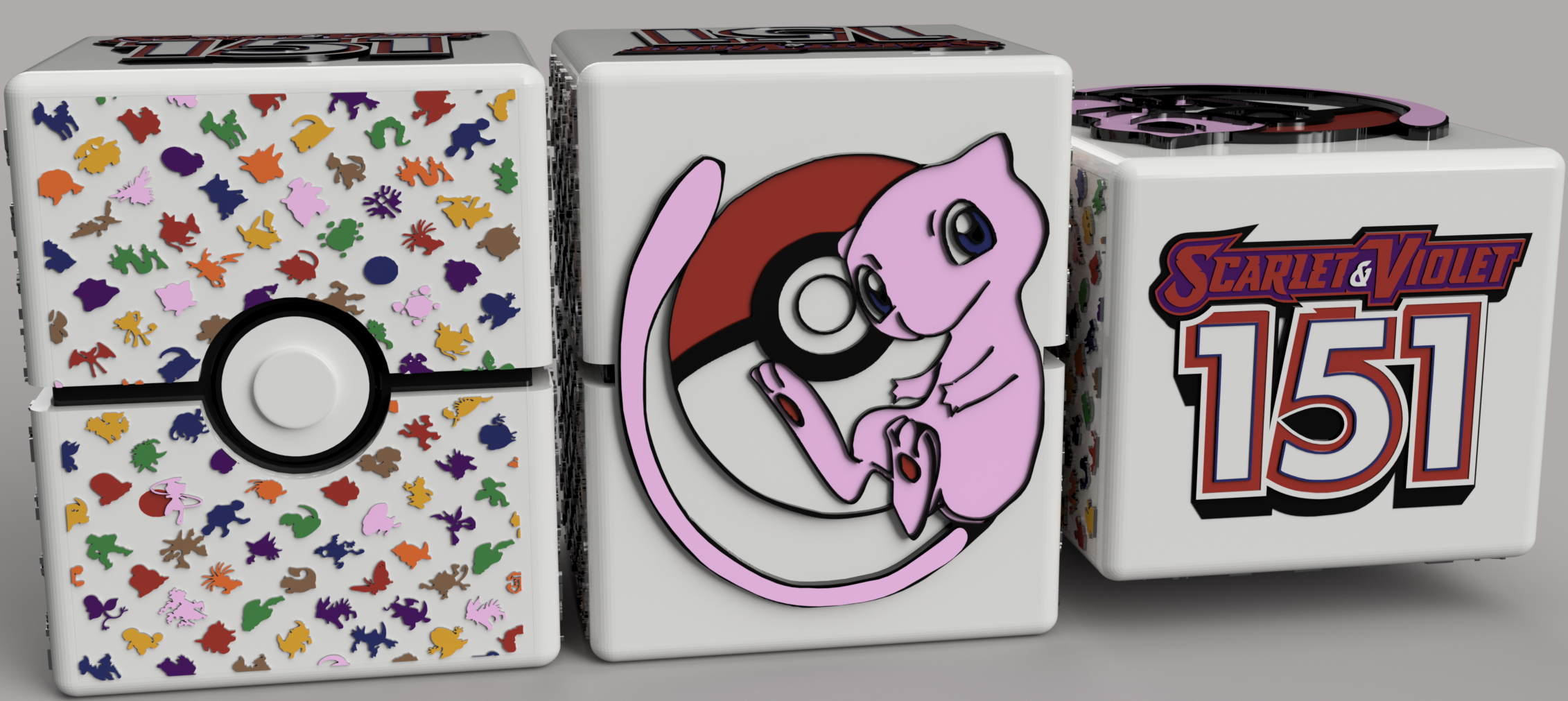 151 Ball - Pokemon Card Deck Case TCG
