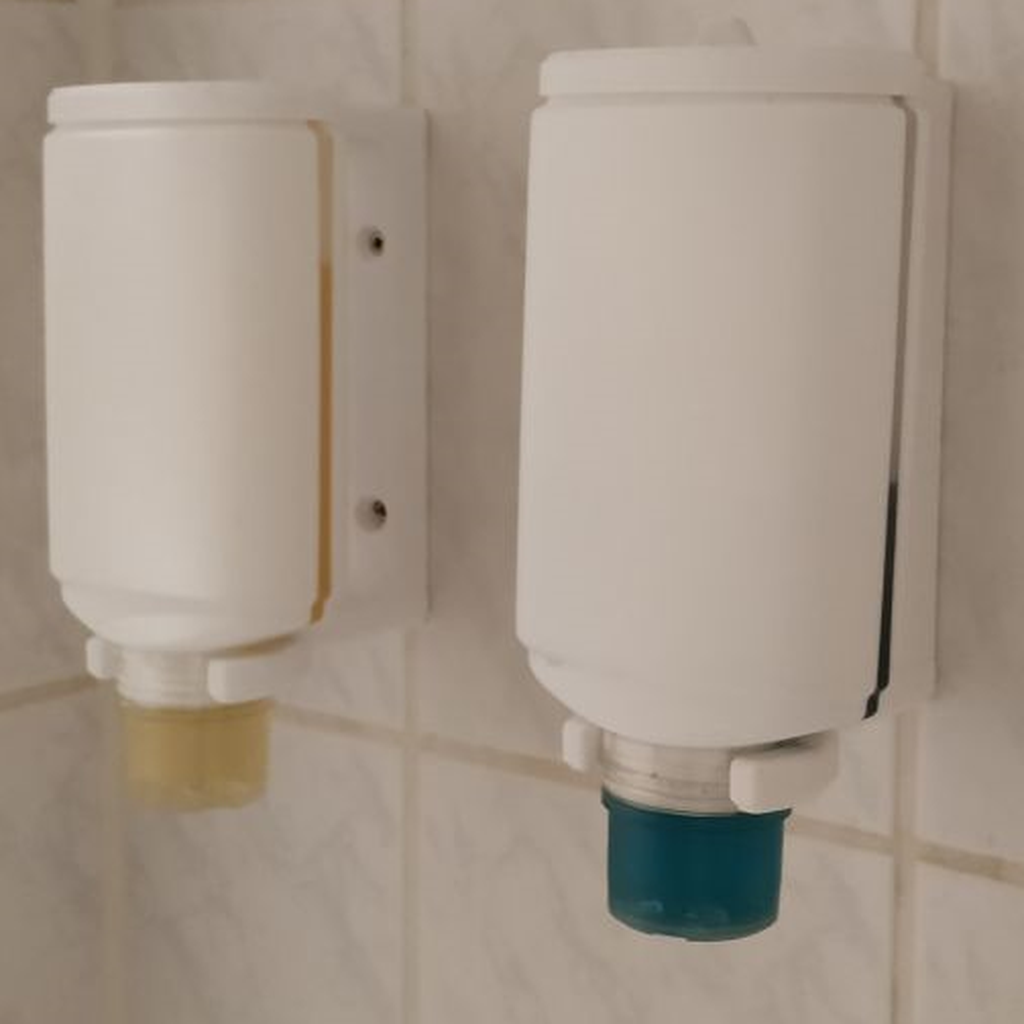 Shower gel dispenser holder Aqua Senses (refillable)
