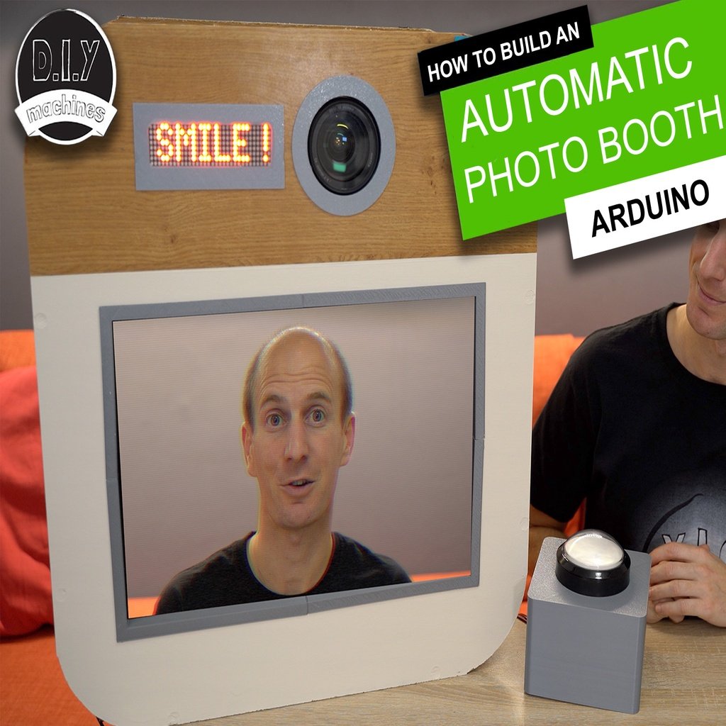 DIY Wedding Photo Booth - Low cost | Arduino | 3D Printable Parts | Personalise | Low Cost | Budget
