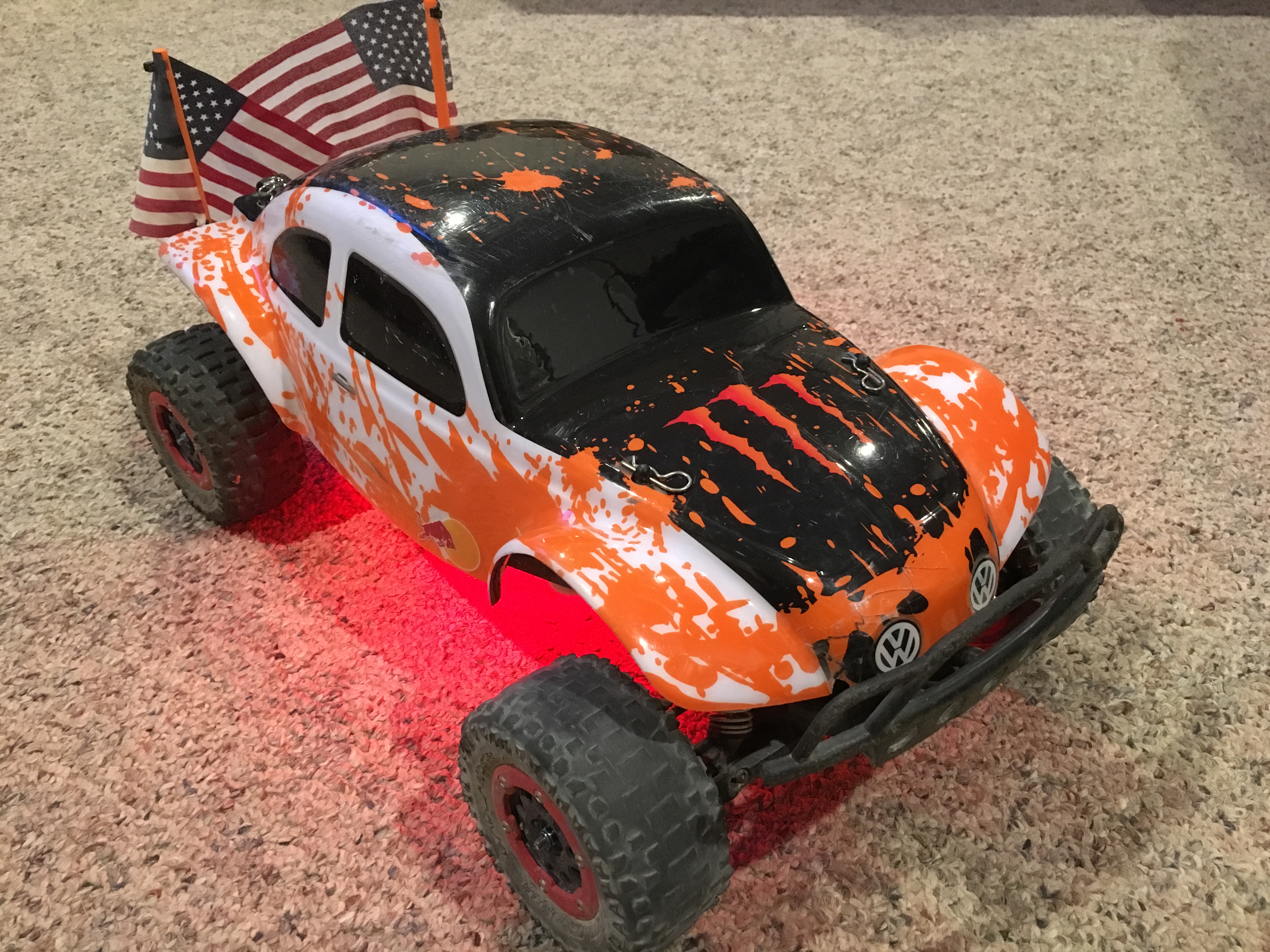 Flag Mount for Traxxas Slash 2wd Wheelie Bar