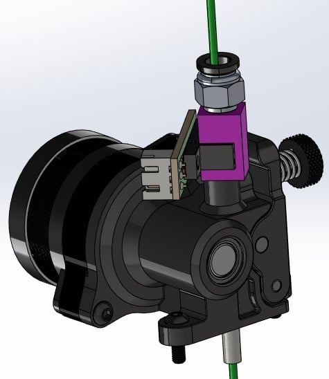 Orbiter optical filament detector