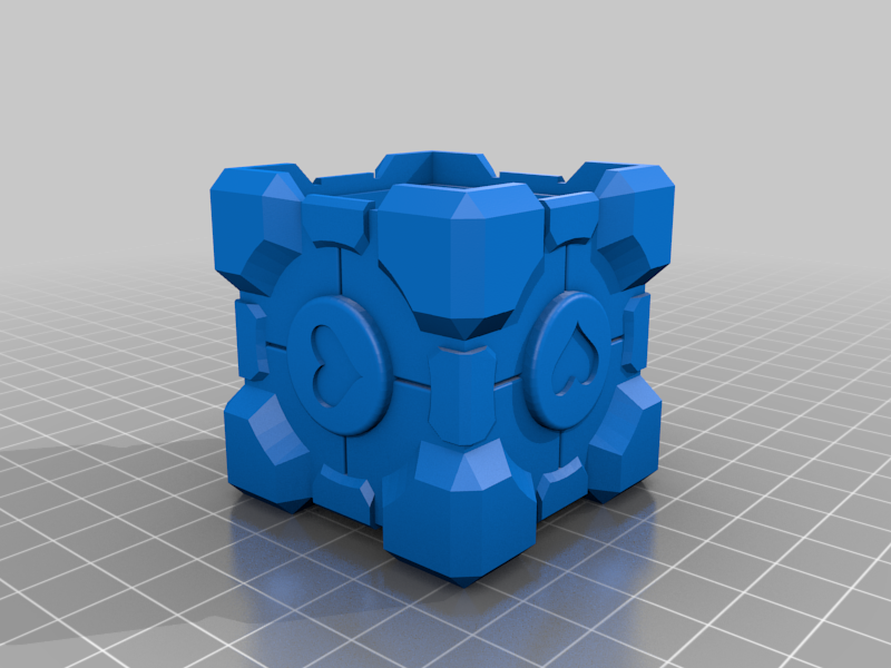 Weighted Companion Cube Box - adjusted