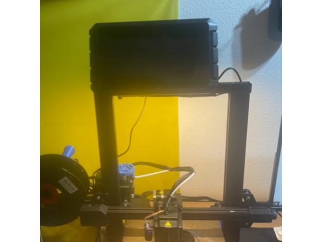 CREALITY SWIVEL SONIC PAD MOUNT HOLDER BRACKET ENDER 3 v2 v2 neo 3D model  3D printable