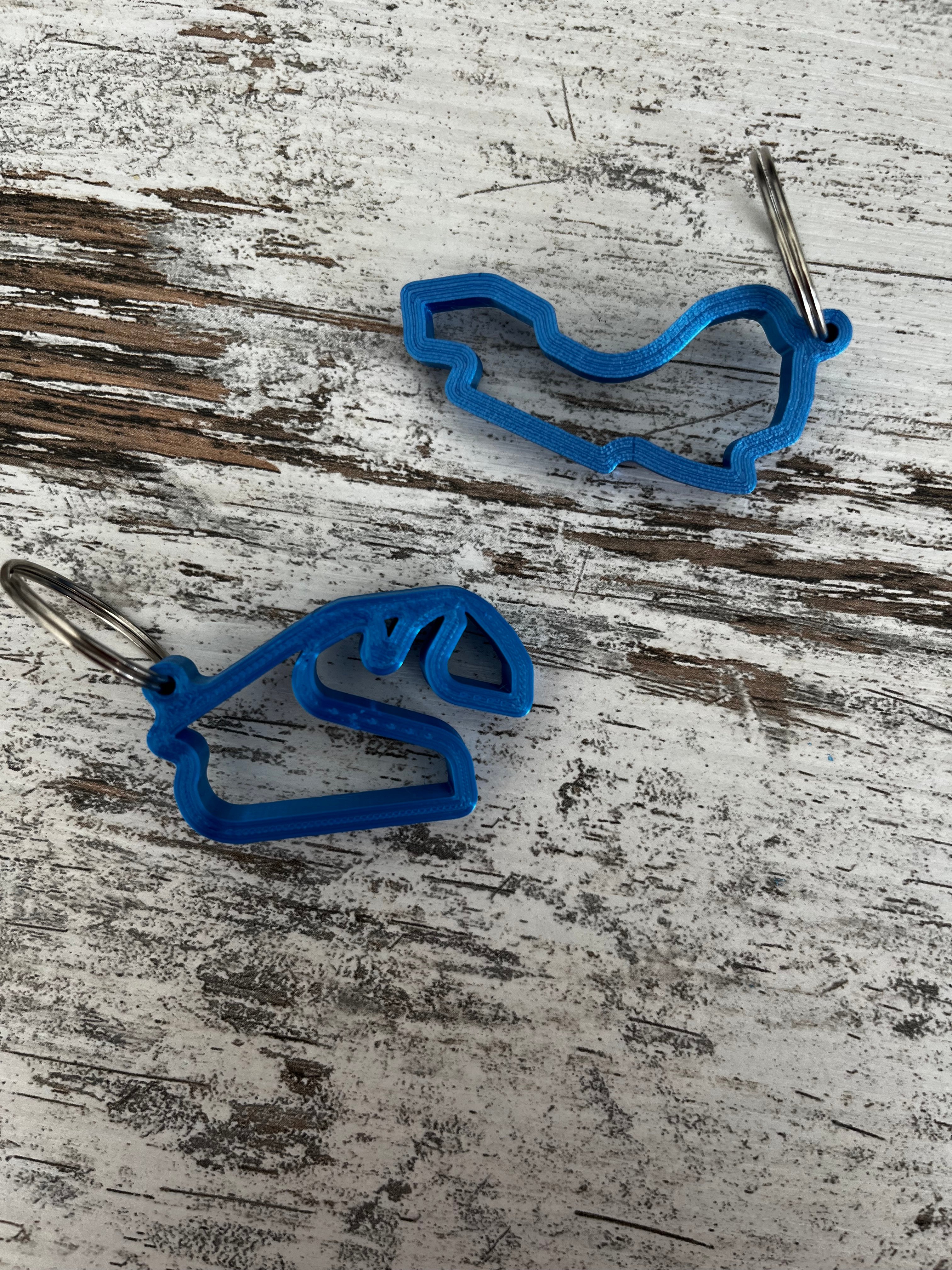 *WIP* F1 Track Keychains