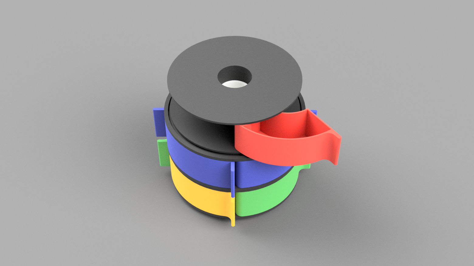 YASDD - Yet Another Spool Drawer Design (Parametric/Customizable)