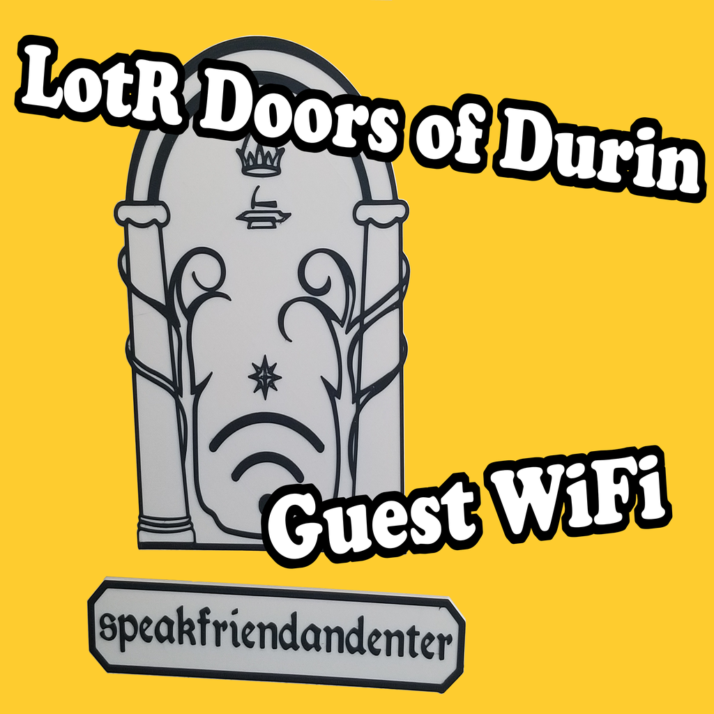 LotR Doors of Durin Guest WiFi