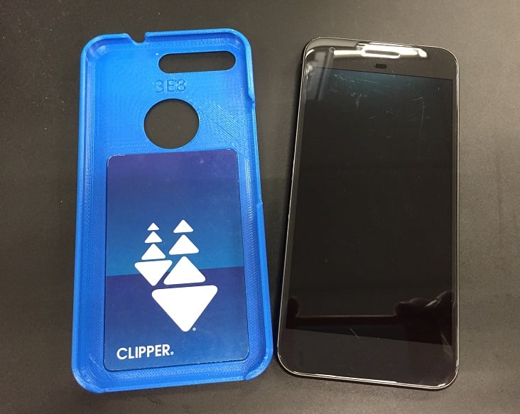 Google Pixel Phone Metro or Credit Card Carrier Cover