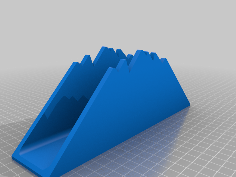 Mountain napkin holder