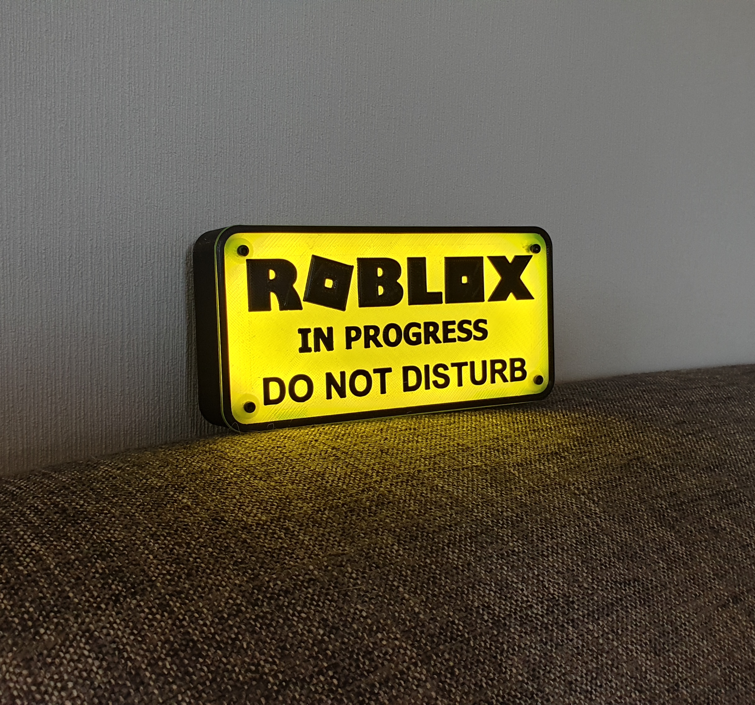 Makes Of Roblox Fortnite Light Sign By Alexlpd Thingiverse