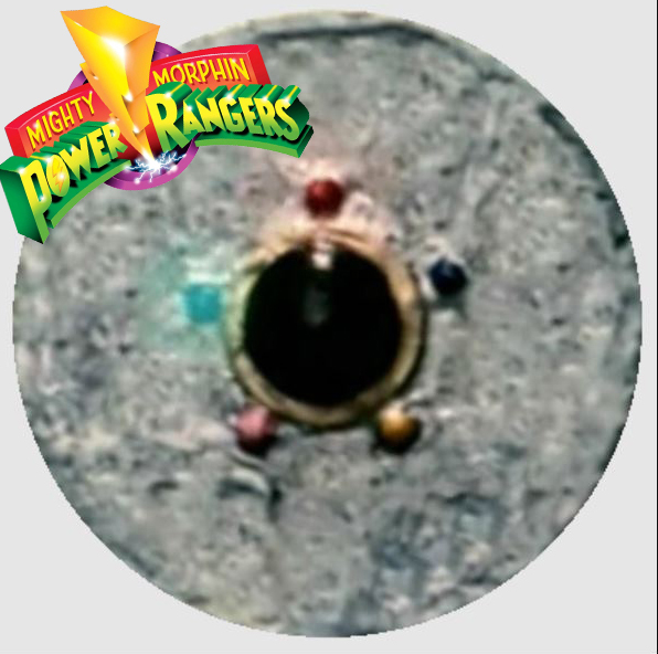 Badge of Darkness from MMPR Power Rangers