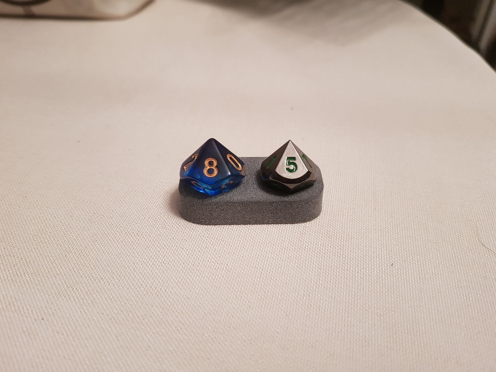 Dices support for life point in role play