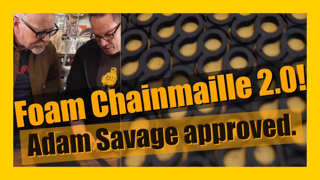 EVA foam chainmail (chainmaille) 2.0