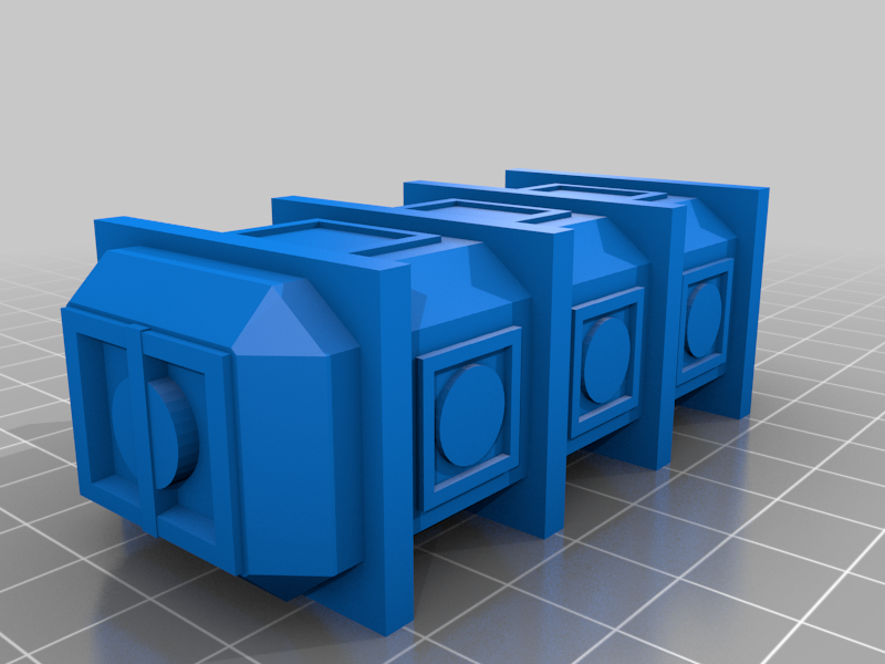 Sci-Fi barrels and container