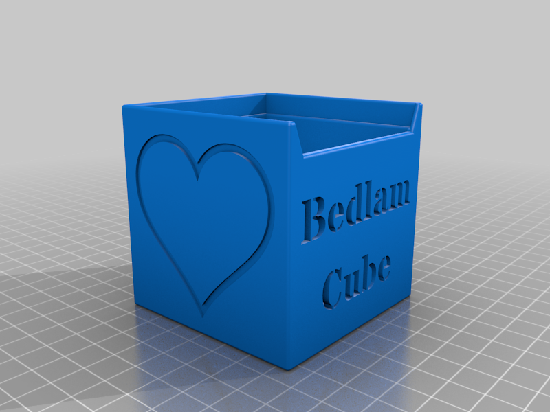 Bedlam Case for Puzzle Cube