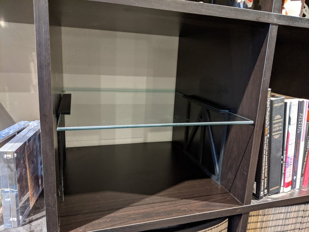 Ikea Expedit/Kallax Glass Shelf Supports