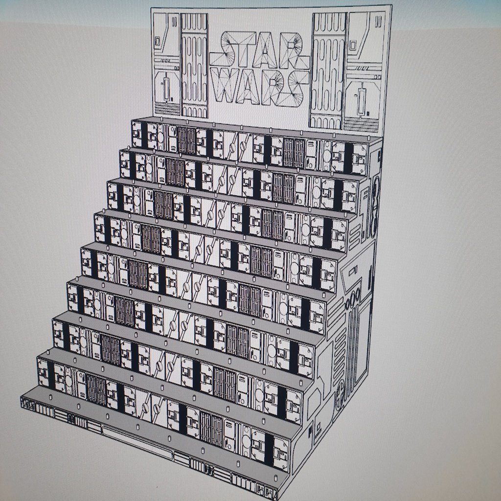 Star Wars - Kenner Figure Stand