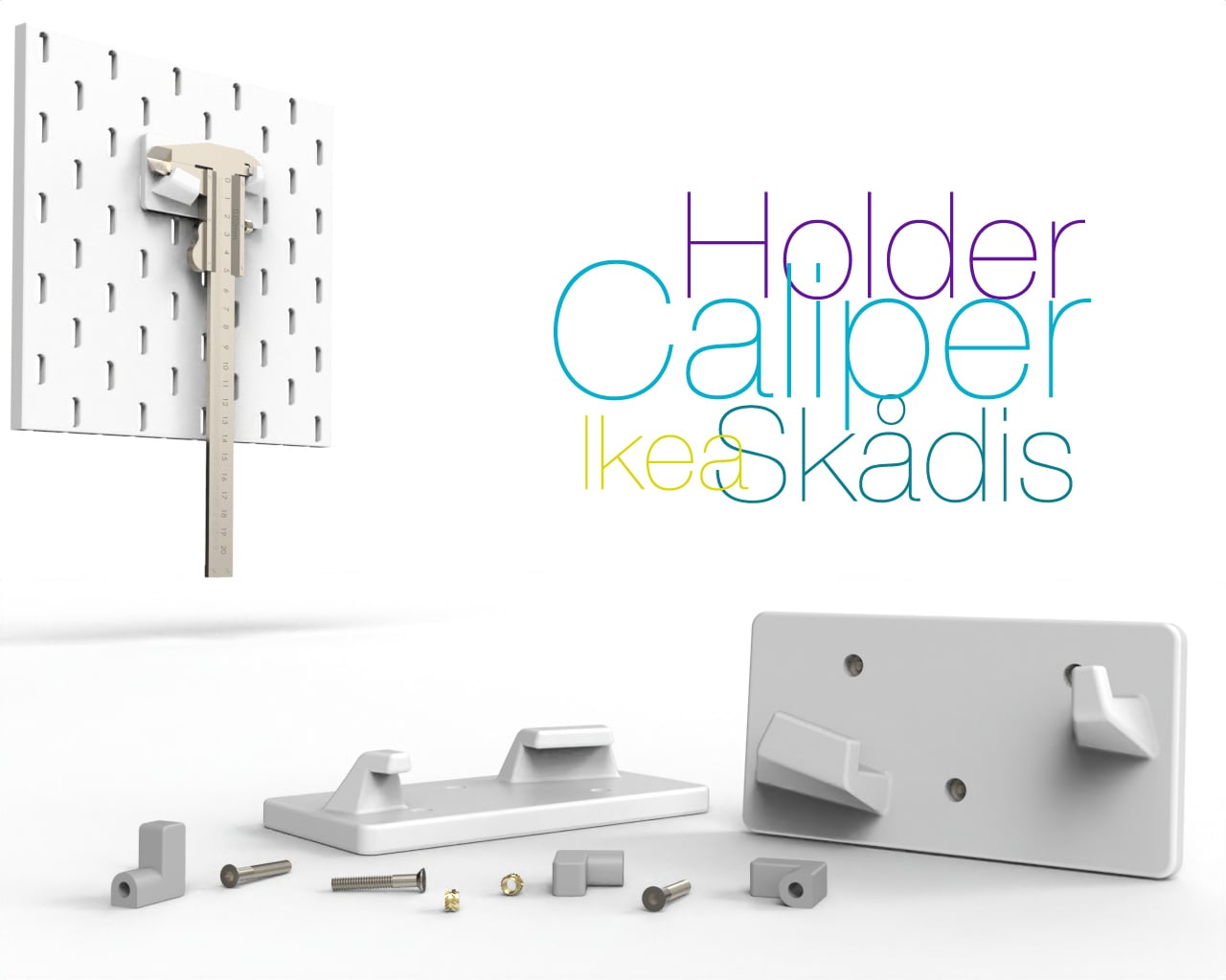 Skadis Caliper Holder
