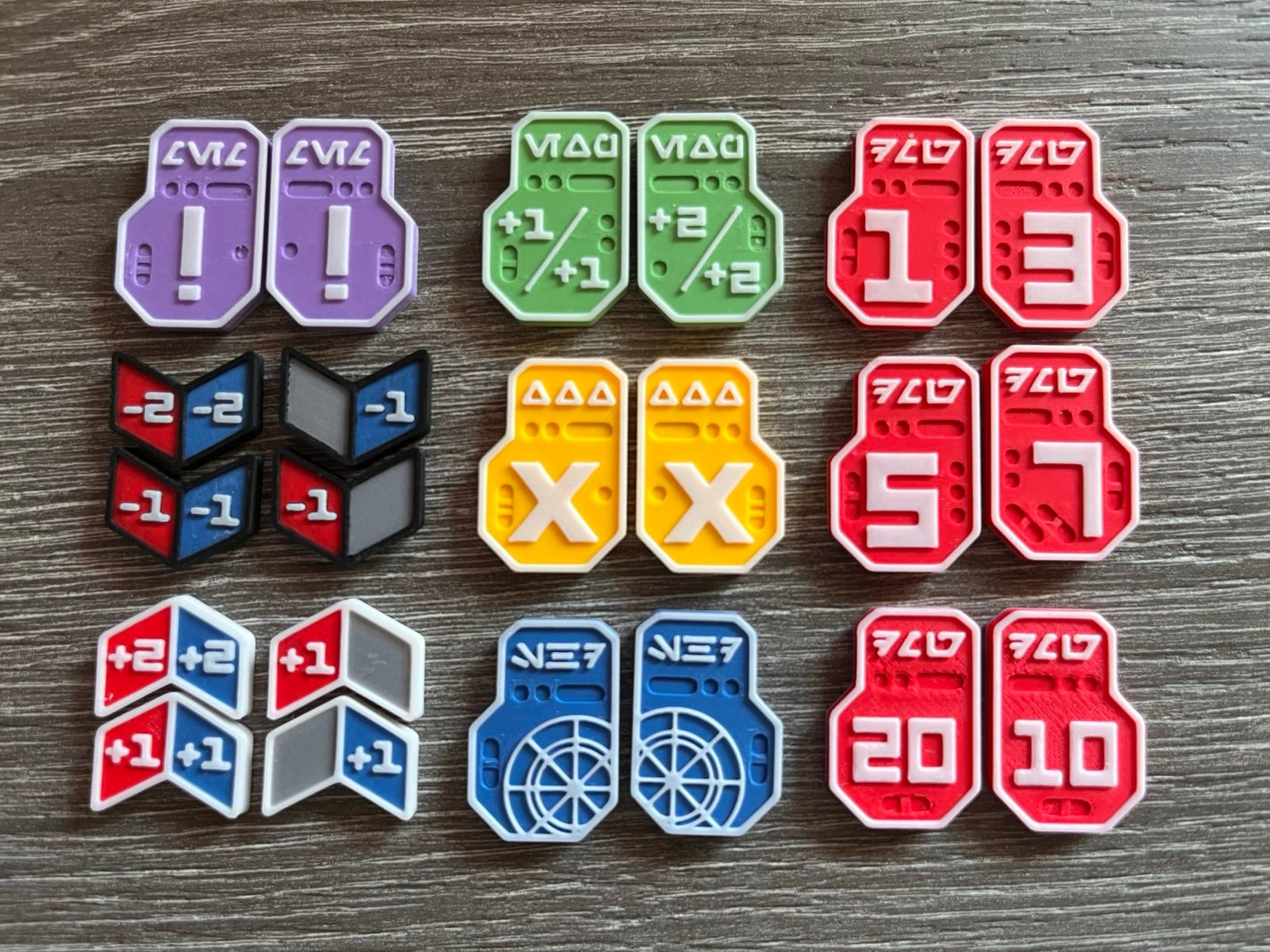 Star Wars Unlimited tokens and token tray