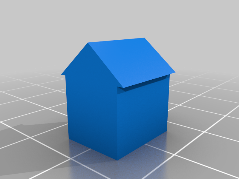 Very Basic Monopoly House 