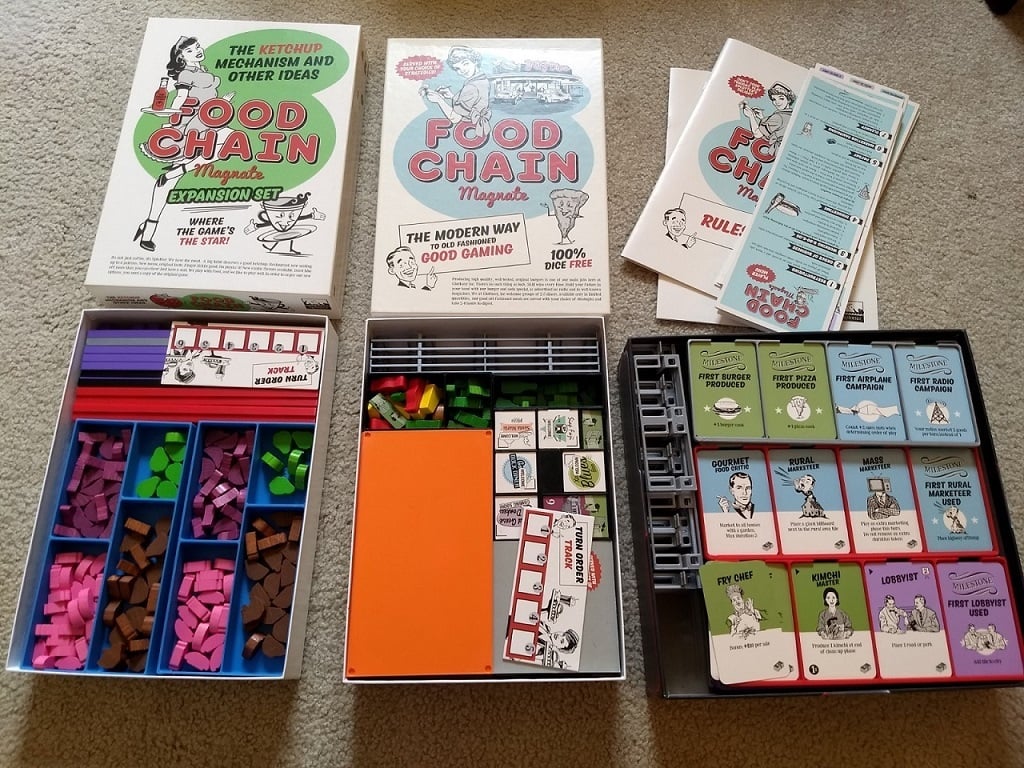 Food Chain Magnate Insert with quick setup