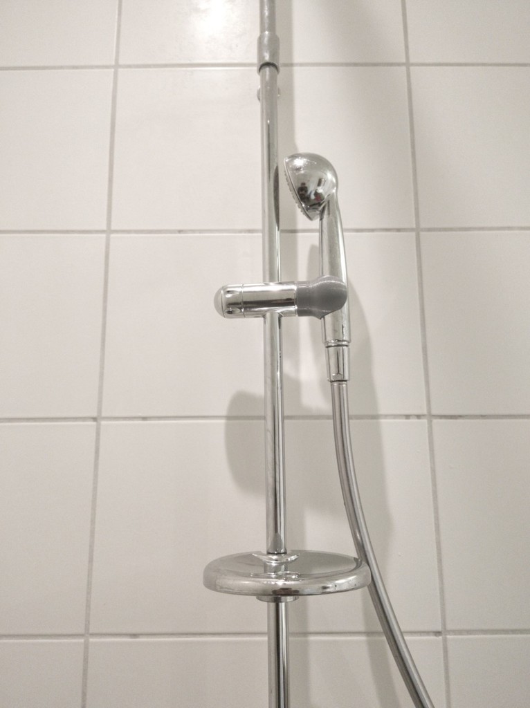 Shower handle holder