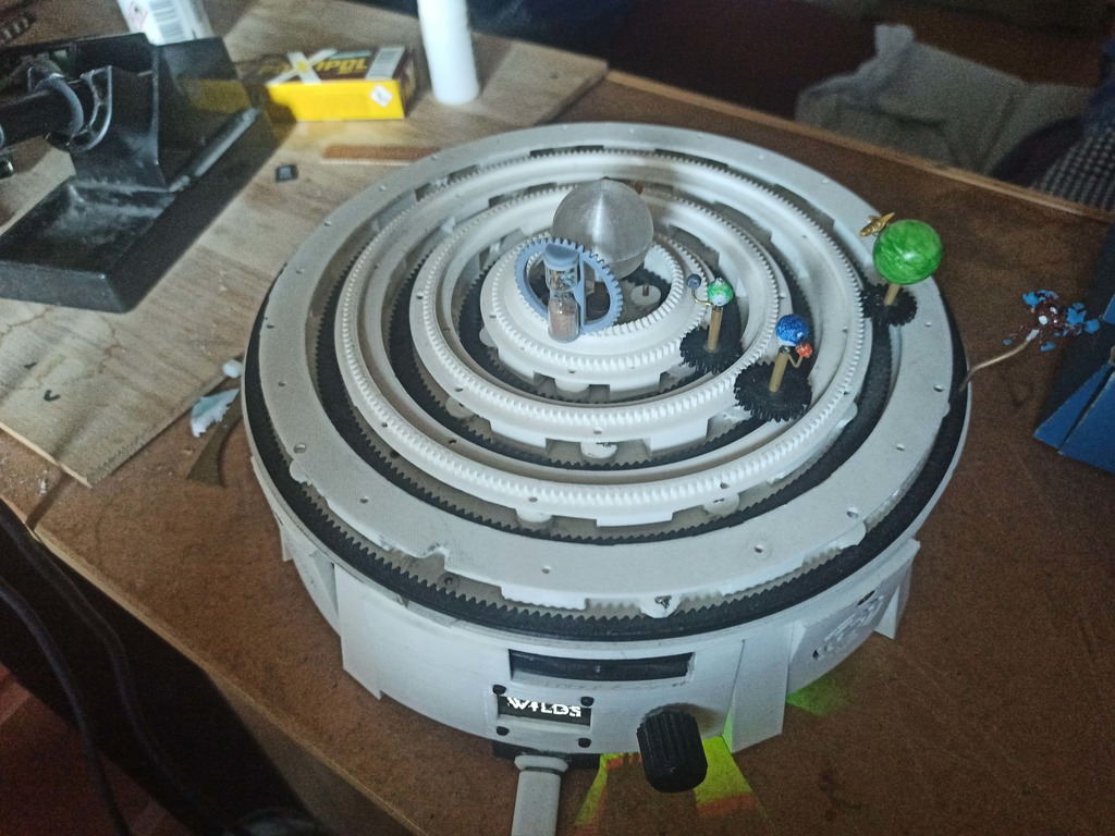 Outer Wilds electromechanical orrery