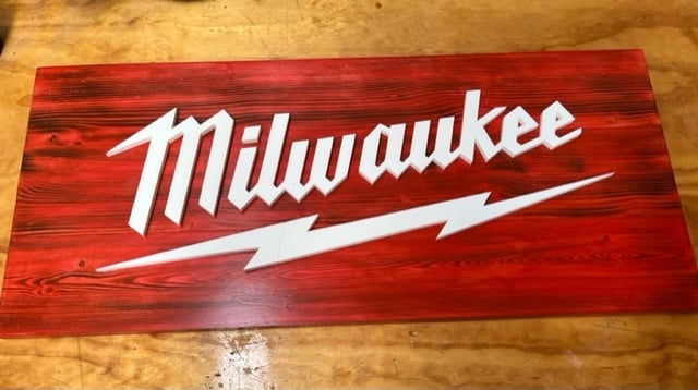 Milwaukee Tools Garage Art