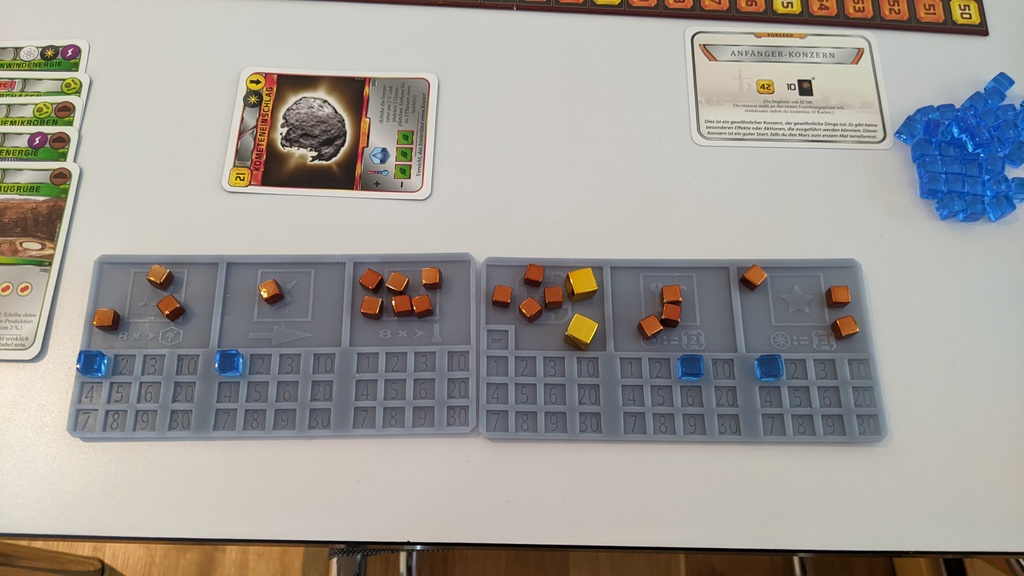Terraforming Mars Player Boards 