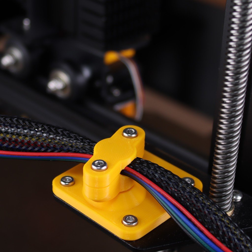 Hotend Cable Guide for Direct Drive Ender 3 V2 & Other Creality 3D Printers