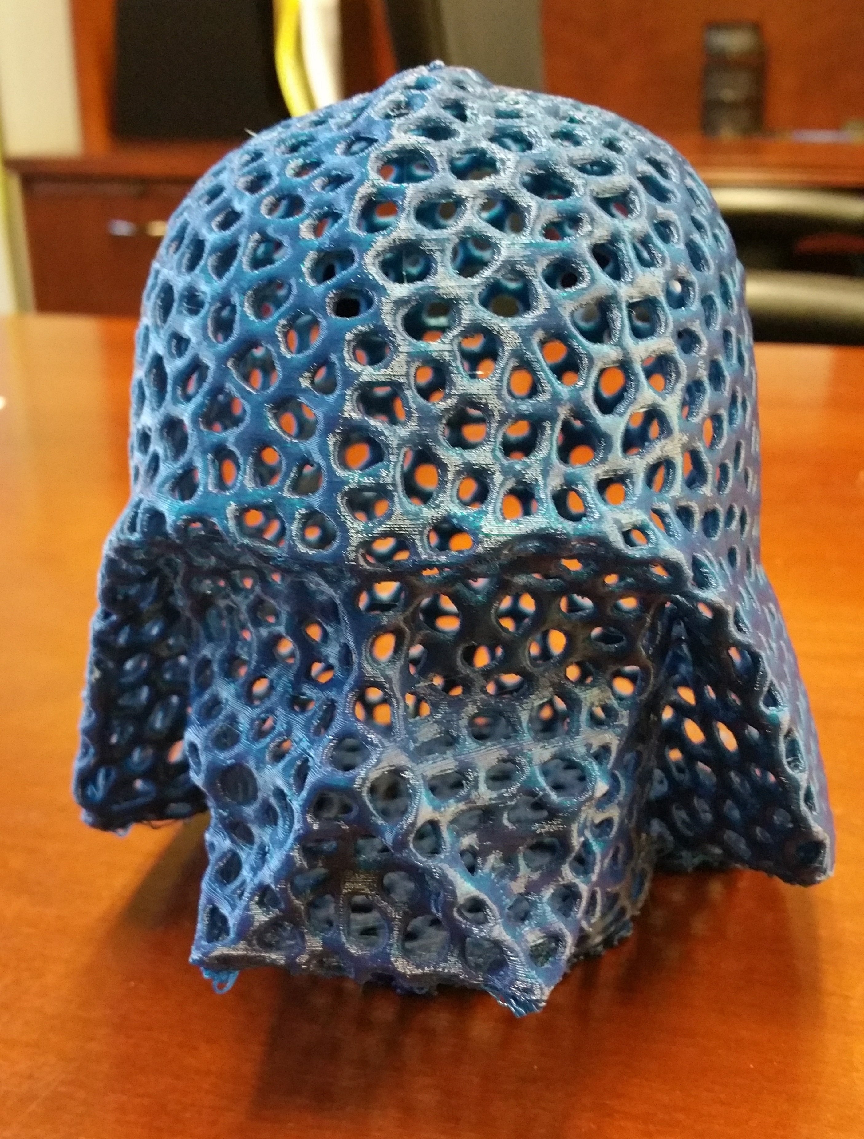 Darth Vader Helmet - Voronoi version