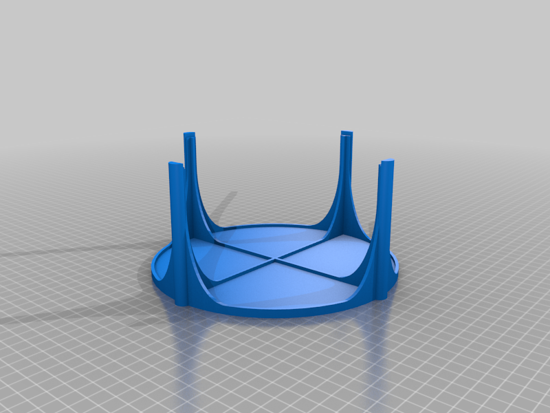 staceble platform for wash and cure plus