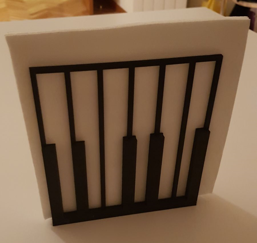 Piano Napkin holder