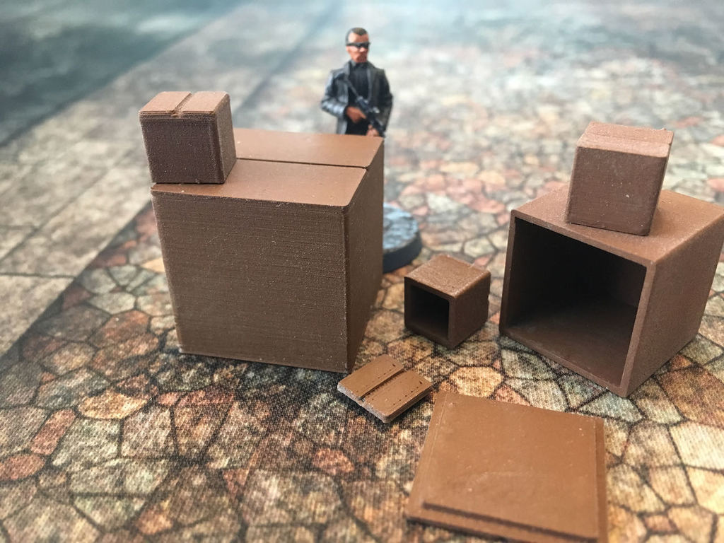 Wargaming Miniatures Cardboard Boxes (4 Sizes)