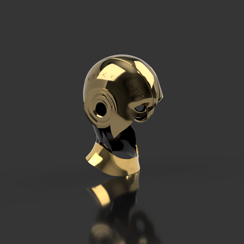 Retro Cyborg Mask
