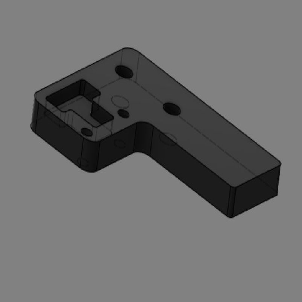 Ender 3 Z Axis Limit Switch Mount No Tab