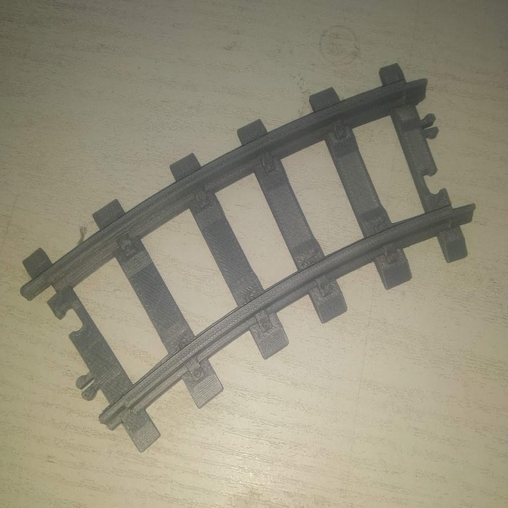 Swivel rail for lego