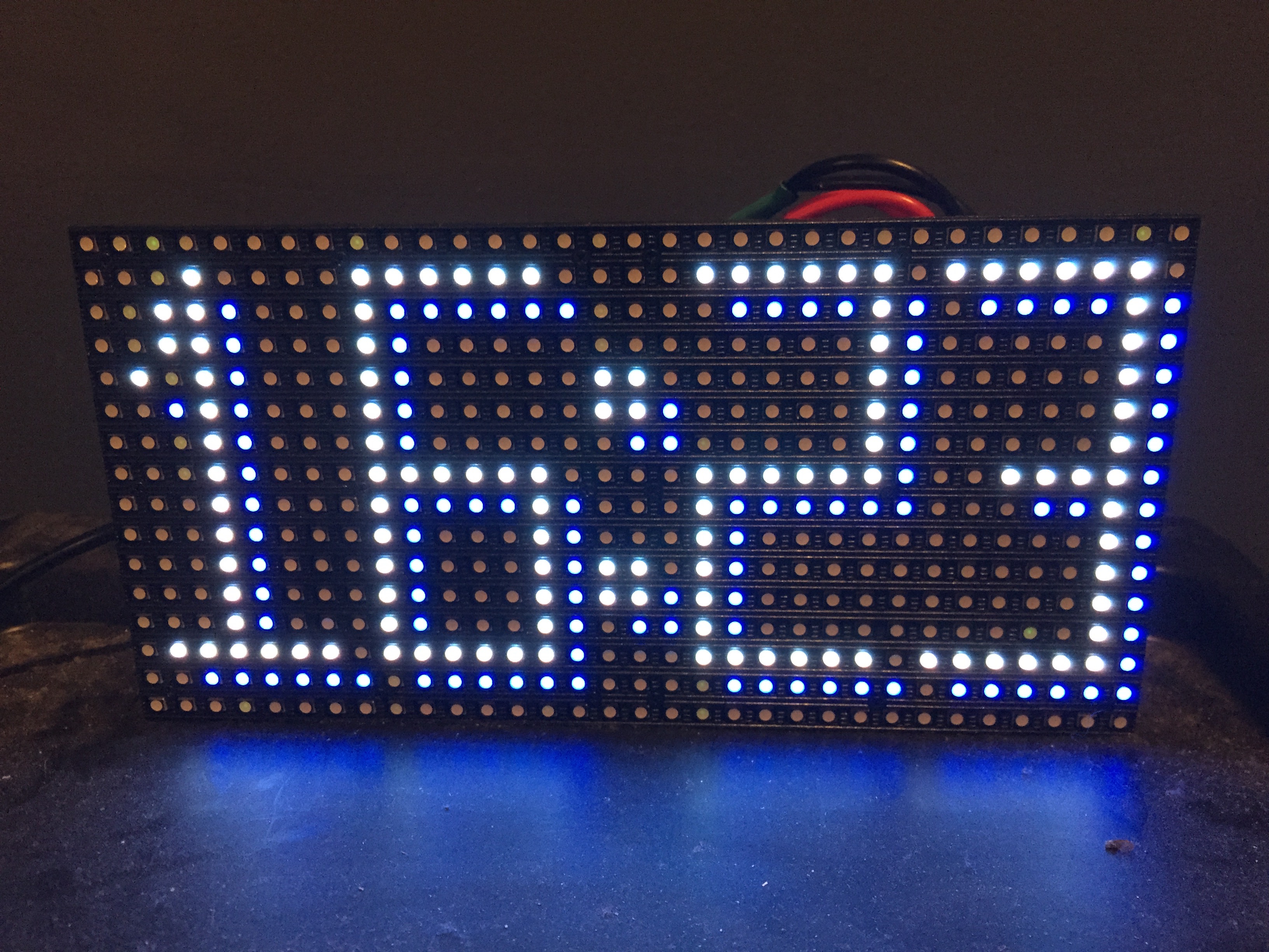 Frame / Enclosure for 16x32 RGB Matrix Clock